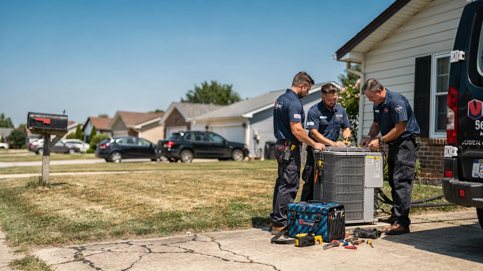 Hvac Repair in Farmer, OH near me
